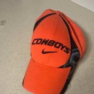Nike Orange Cap with Gray Details